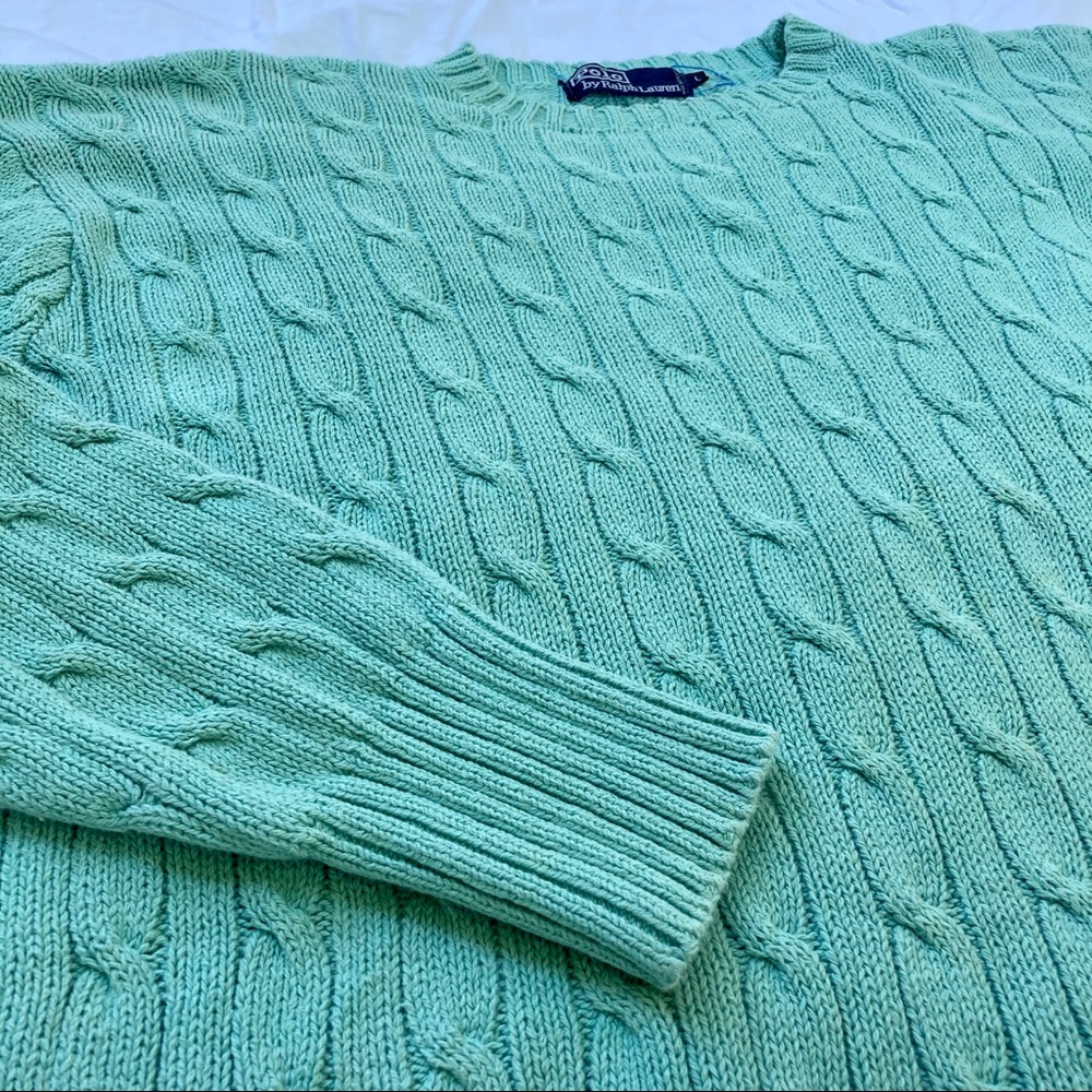 vintage Polo by Ralph Lauren cable knit sweater